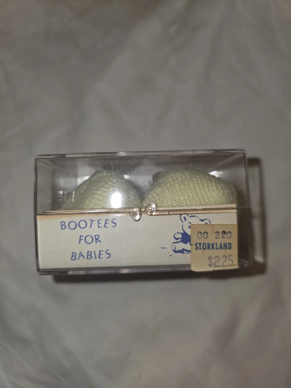 Vintage Booties For Babies Soft Knit Baby Booties with Faux Fur Trim - Cream